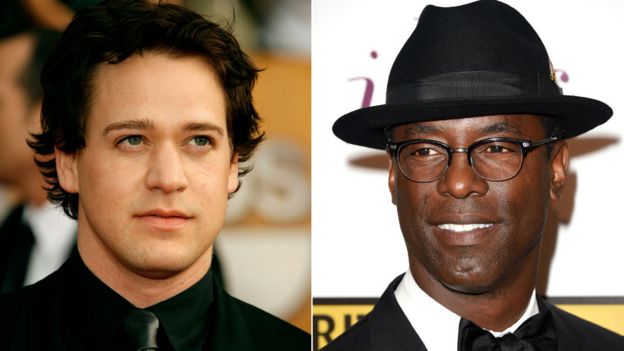 TR Knight and Isaiah Washington