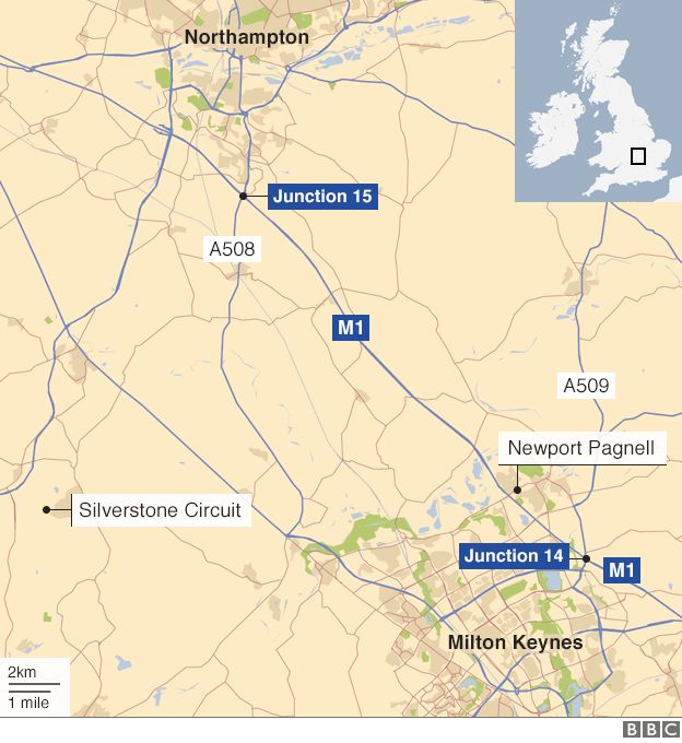 Map of M1