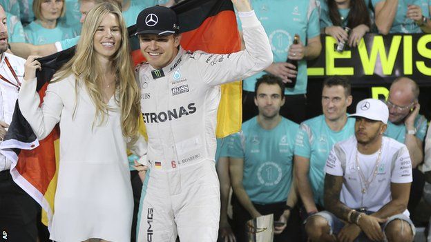 Vivian and Nico Rosberg
