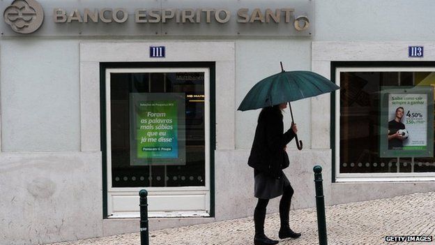 Banco Espirito Santo branch, Lisbon, March 2011