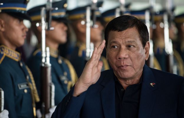 Tổng thống Philipines Rodrigo Duterte muốn trong thăm dò dầu khí ở biển Đông