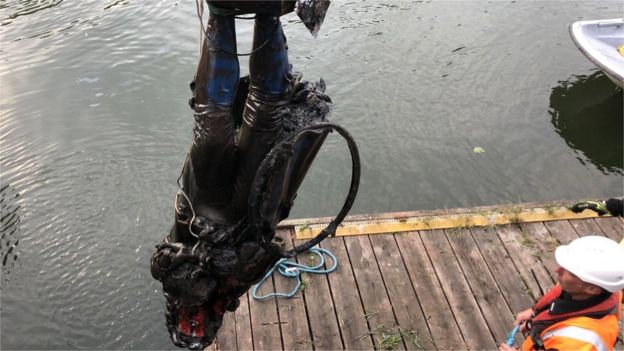 Colston Statue removed from harbour