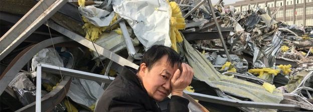 Ông quay phim vụ việc trục xuất và phá hủy nhà cửa của người dân nghèo ở Bắc Kinh