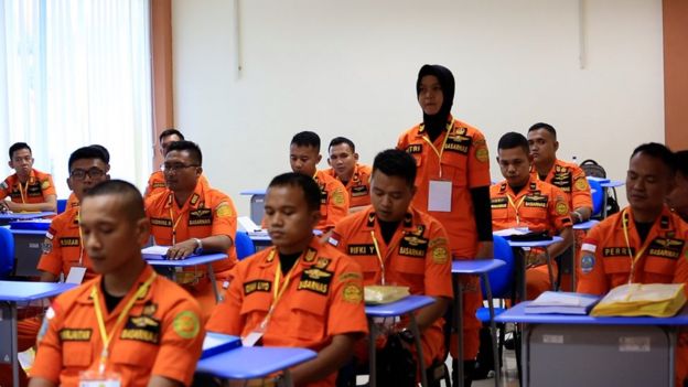 basarnas, lion air, putri dela karneta, penyelam, jt 610