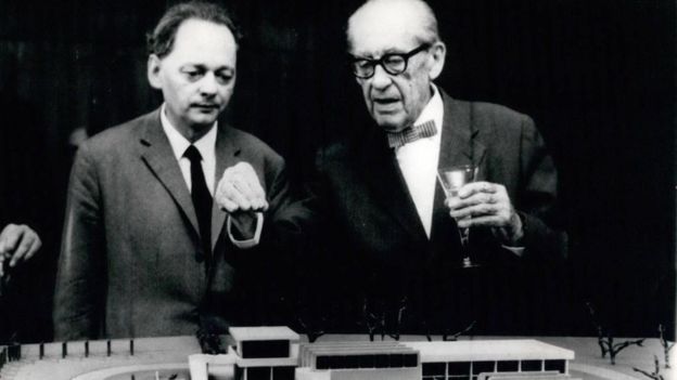 Walter Gropius, fundador de la Bauhaus, (Foto: Keystone Pictures/Alamy)