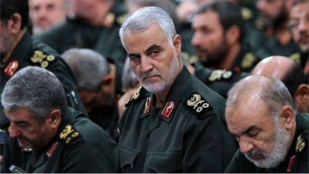 Qassem Soleimani en Terán