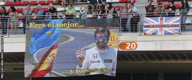 Fernando Alonso banner