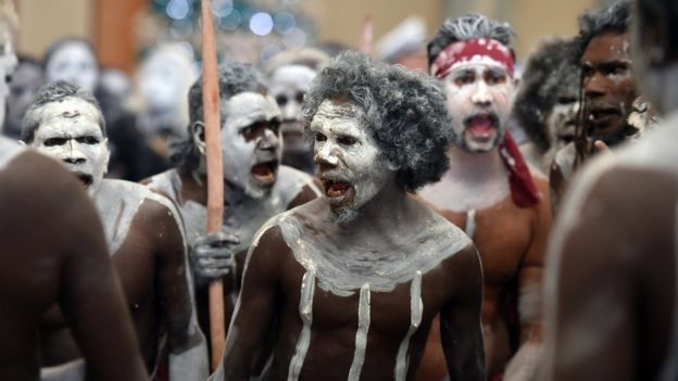 Australia domestic violence: Aboriginal dancers highlight problem - BBC ...