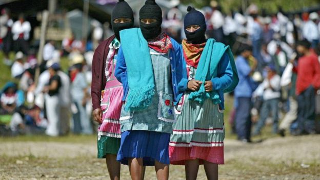 Indígenas en Chiapas
