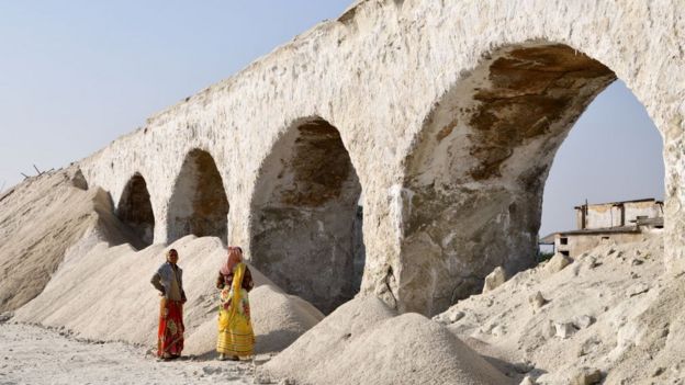 ராஜஸ்தான் சாம்பார் உப்பு ஏரி.