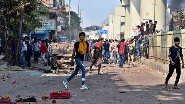 दिल्लीमा हिंसा