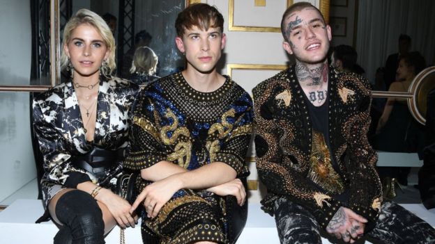 Lil Peep con otros músicos