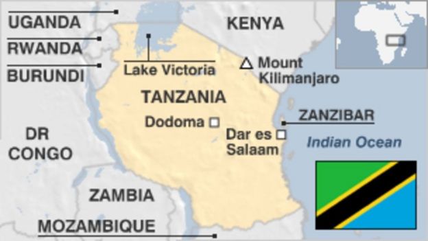 Ramani ya Tanzania