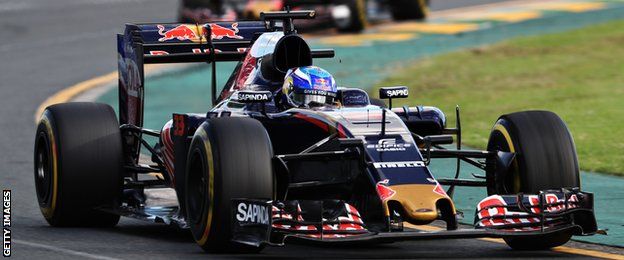 Max Verstappen during the Australian Grand prix