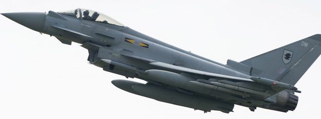 RAF Typhoon jet