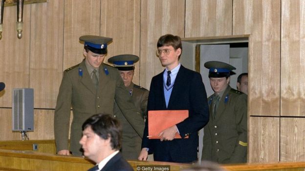Rust was put on trial by the Soviets, and spent nearly a year in detention