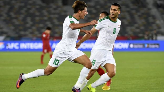 Iraq gỡ hòa 1-1