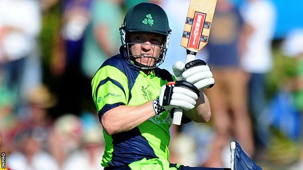 Niall O'Brien top-scored for Ireland in Tuesday's final T20 game against Papua New Guinea