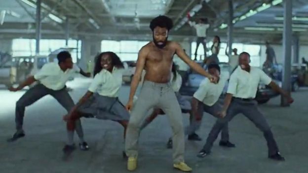 Childish Gambino in the This Is America video