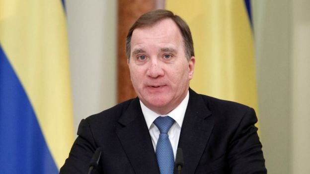 Stefan Löfven, primer ministro de Suecia.