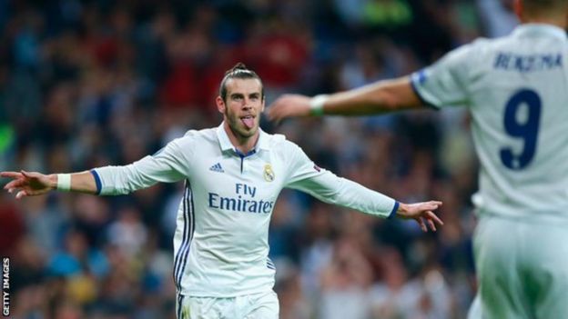 Gareth Bale wa Real Madrid
