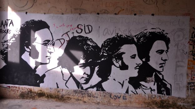 Graffiti de los Beatles