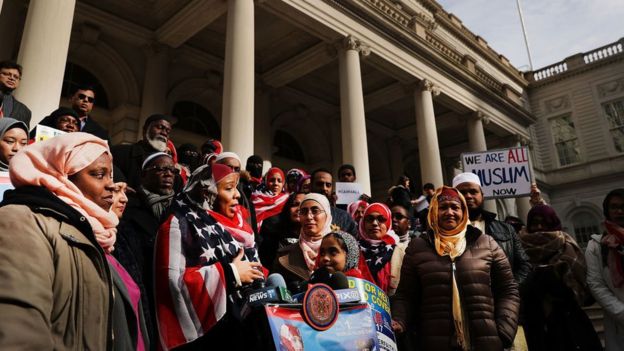 Campaignerscelebrated"World Hijab Day" at the New York City Hall earlier this month