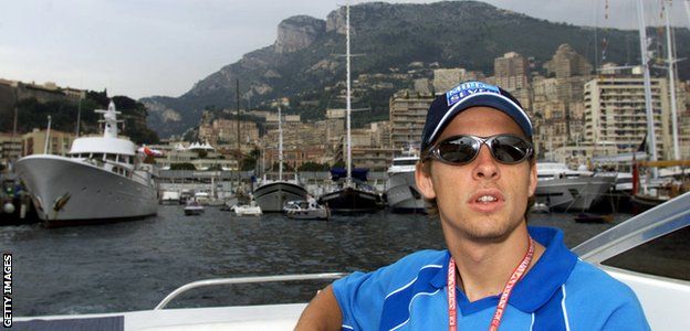 Jenson Button in 2001