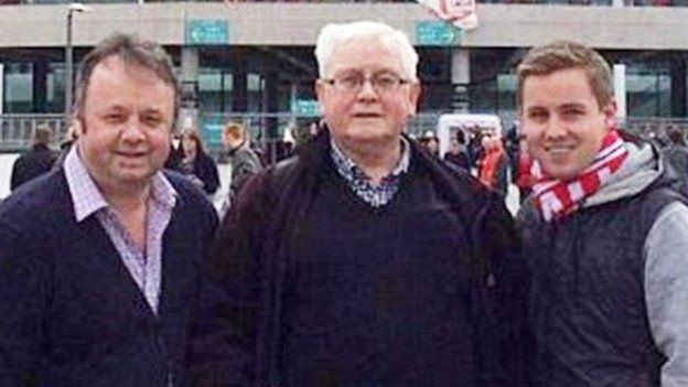 Adrian Evans, with Patrick Evans and Joel Richards