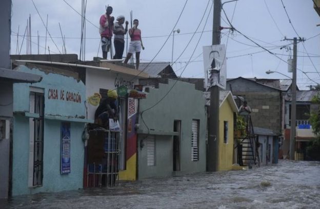 Irma en República Dominicana