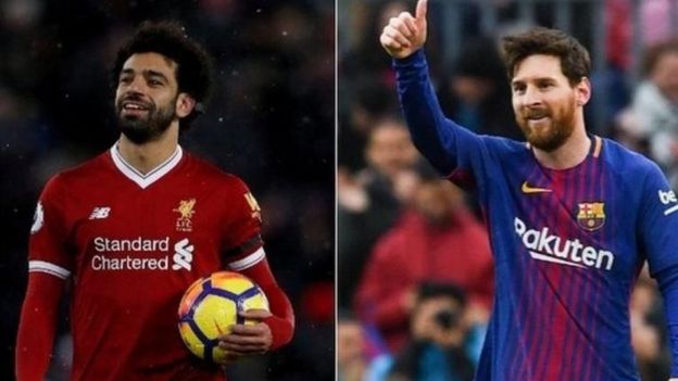 Mkufunzi wa Liverpool Jurgen Klopp anasema kuwa Mohamed Salah anakaribia kulinganishwa na Lionel Messi baada ya kufunga mabao manne dhidi ya Watford.