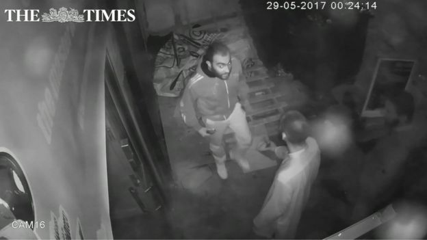 Rachid Redouane, Khuram Butt, and Youssef Zaghba meeting last month