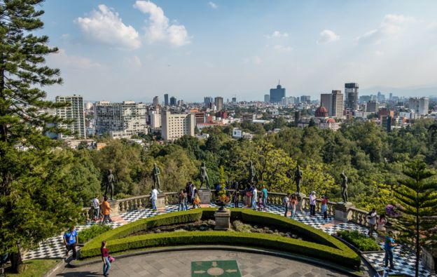 Vista de Chapultepec.