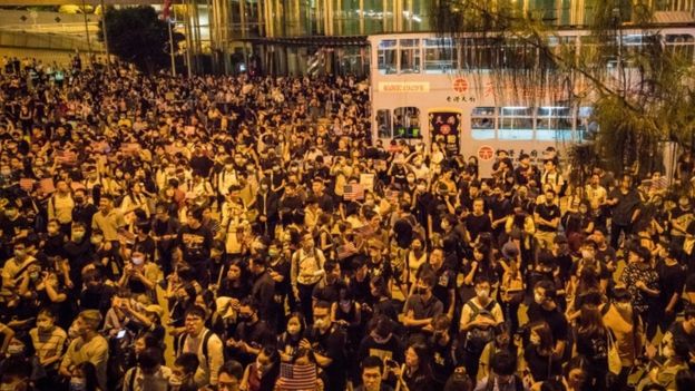 احتجاجات في هونغ كونغ
