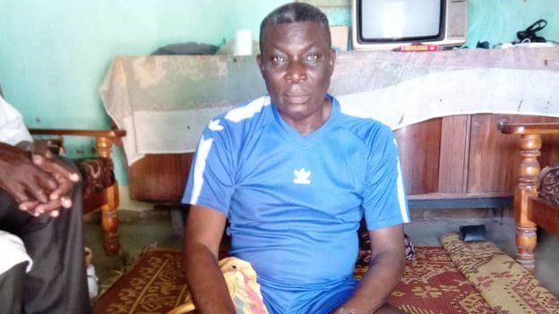 Former Togo goalkeeper Nibombe Wake