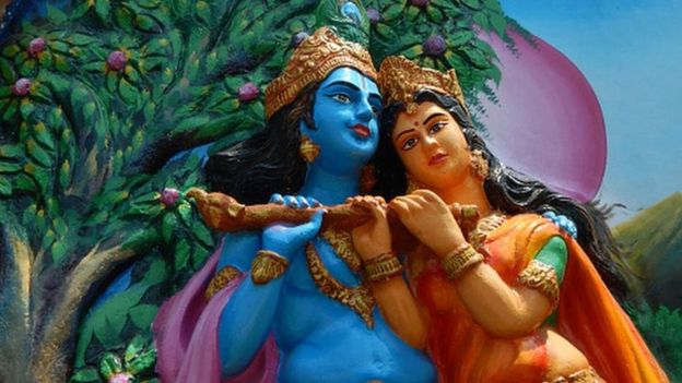 Imagem de Krishna e Radha