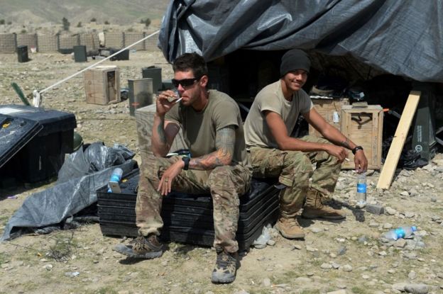 soldado en Afganistán