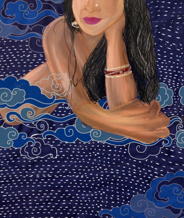 பெண்களின் மார்பகங்கள் குறித்த கதைகளை வரையும் ஓவியர்