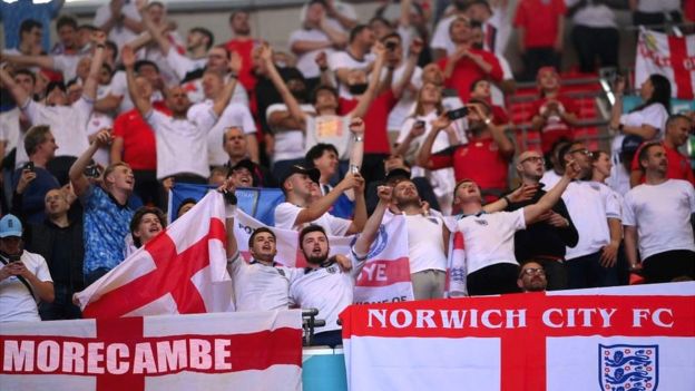 Euro 2020: Fans Euphoric As England Beat Denmark To Reach Final - BBC News