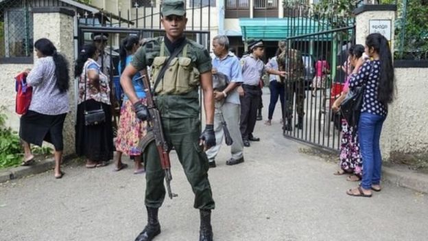 ශ්රී ලංකාවේ පිපිරීම්: