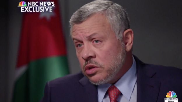 ملک عبدالله، پادشاه اردن در گفتگو با شبکه انبیسی از ضرورت دقت در مواجهه با ایران گفت