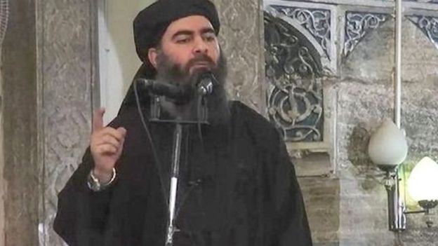Abu Bakr al-Baghdadi discursa