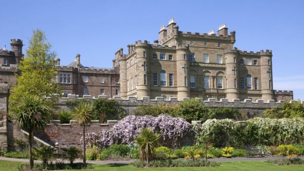 Culzean Castle was designed by Robert Adam in the late 18th Century