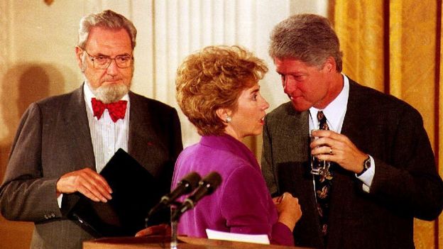 Hillary y Bill Clinton.