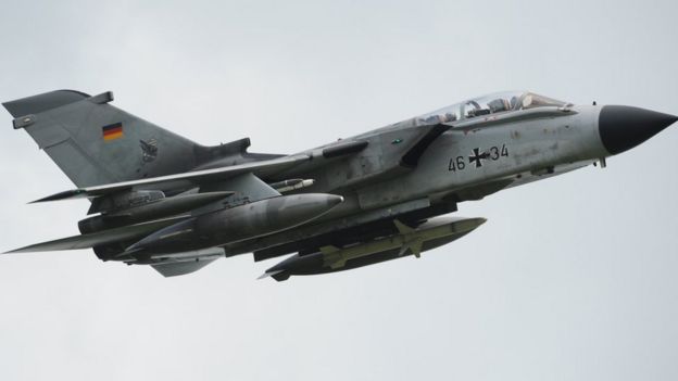 German Tornado jet (file pic)