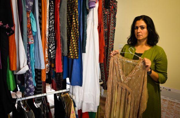The woman who collects clothes of sex assault victims - BBC News
