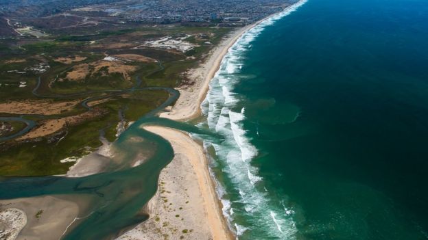 Vista aérea de Baja California (Foto: Costa Salvaje)