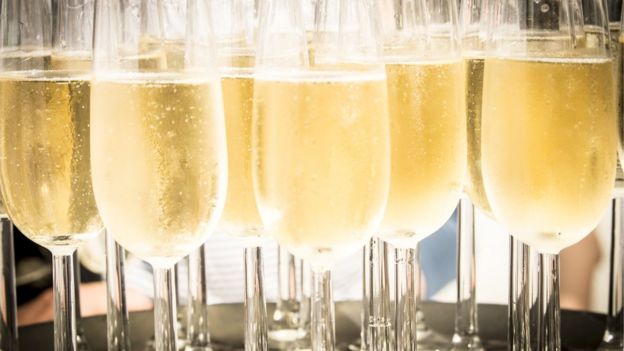 Prosecco glasses