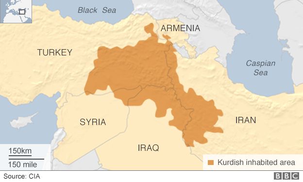 Kurdish-populated regions