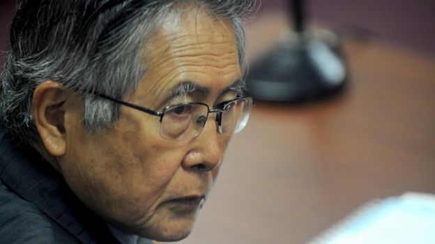 Eski Peru Devlet Başkanı Alberto Fujimori